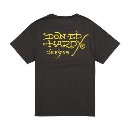 Ed Hardy Ace Skull Tee back view