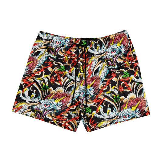 Ed Hardy Dragon Mesh Shorts front view
