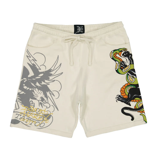 Ed Hardy Panther Snake Short front view