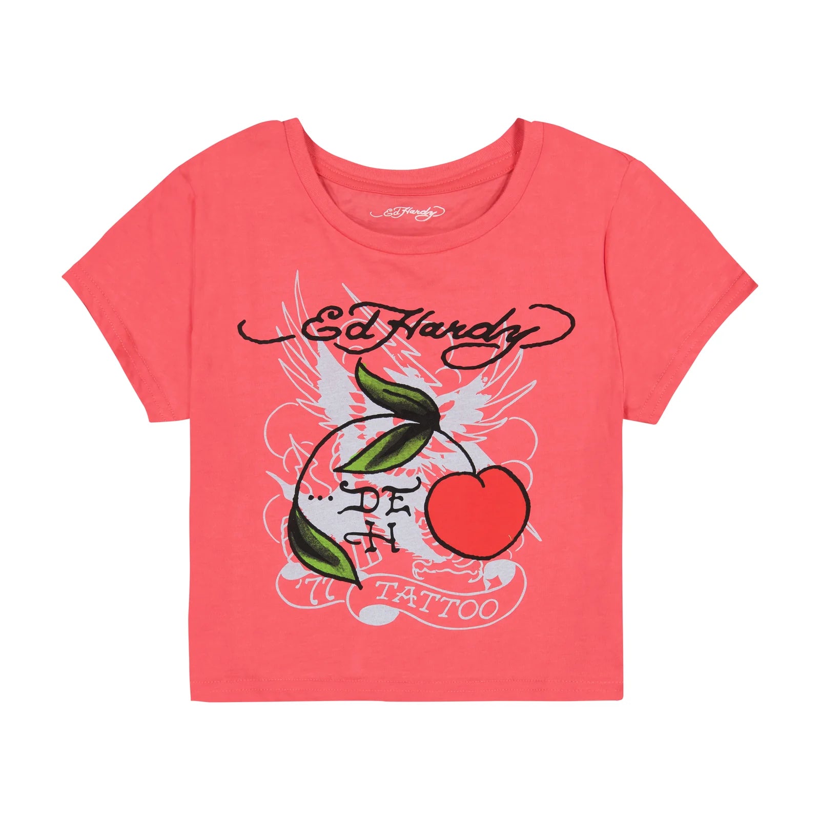 Ed Hardy Cherry Baby Tee front view