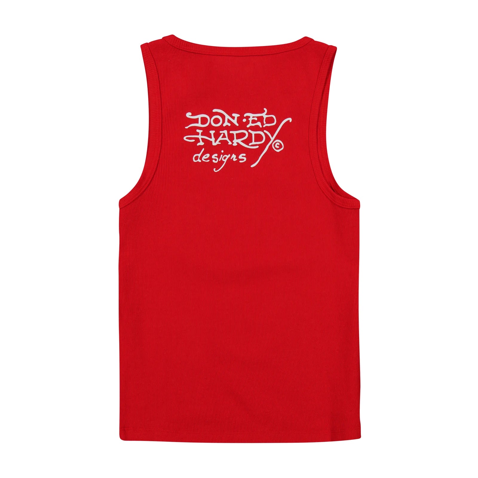 Ed Hardy Cross Rhinestone Tank Top back view