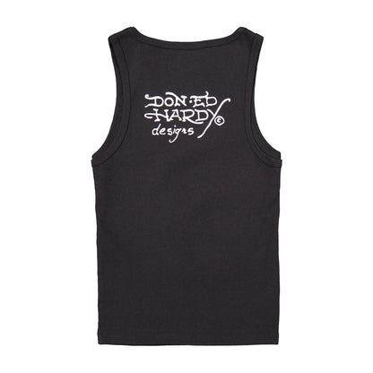 Ed Hardy Fun Dagger Rhinestone Tank back view