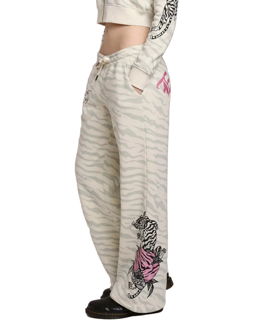 Ed Hardy LKS Zebra Skull Sweatpant side