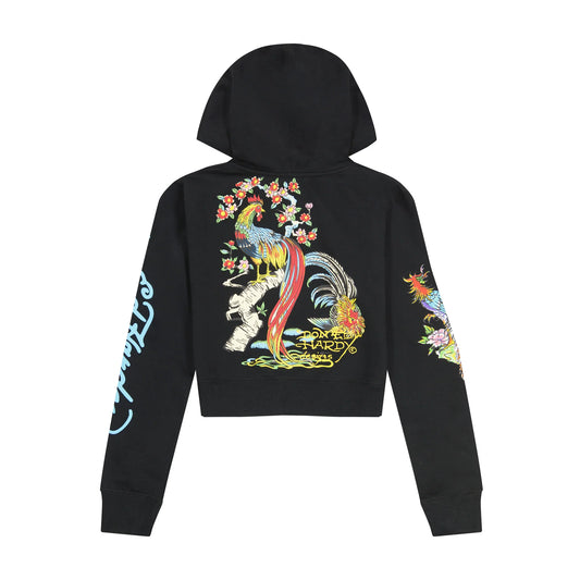 Ed Hardy Phoenix Y2K Hoodie back view