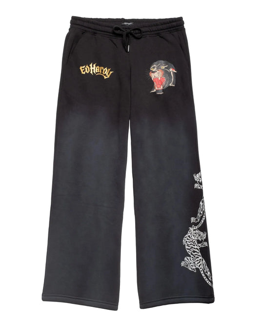 Ed Hardy Panther Sweatpant front