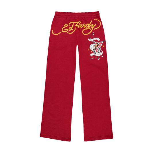 Amor Butterfly Sweatpant back view