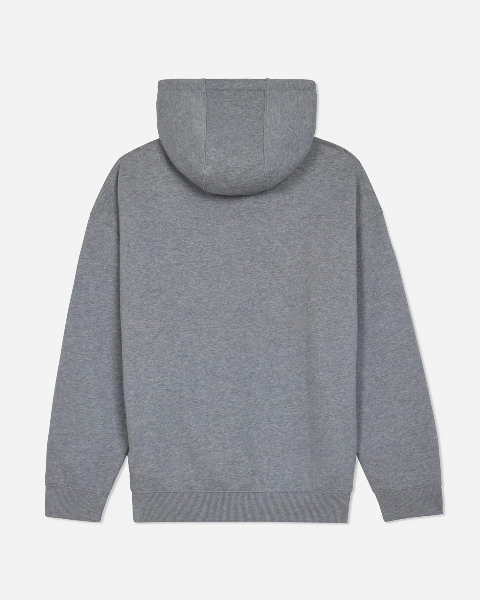 Gray hoodie on a light gray background