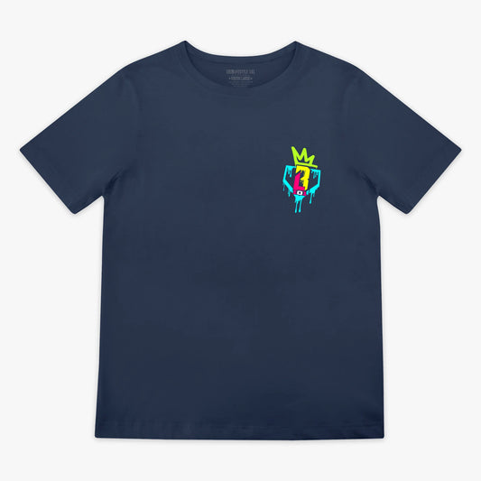 BL101 Graffiti Crown Youth Tee front view