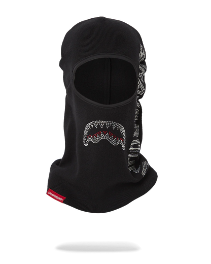 Sprayground Million Dollar Bite Ski Mask front view