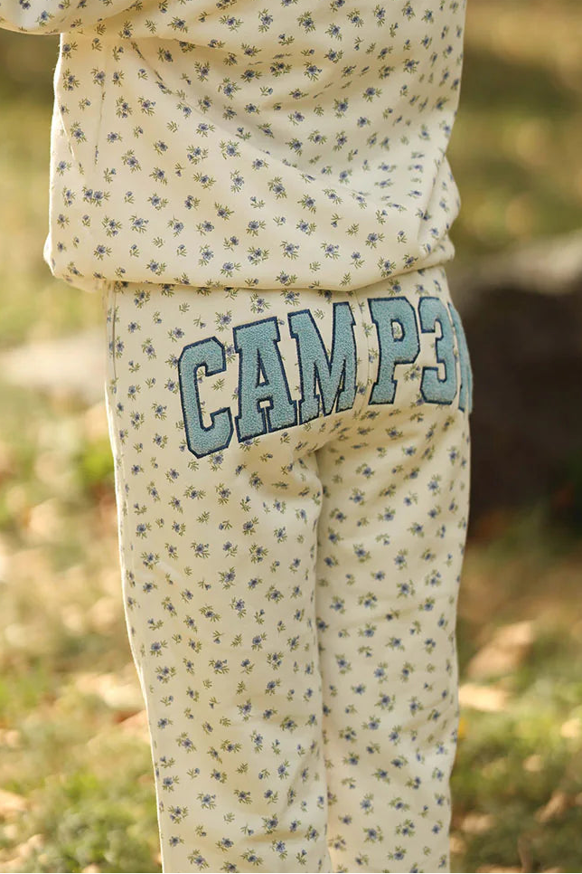 Happy Camp3r Periwinkle Joggers