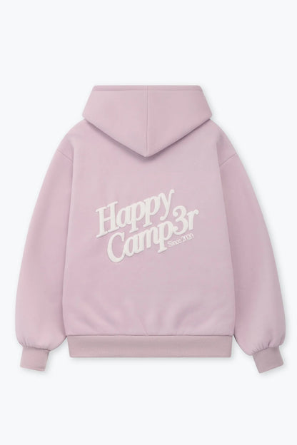 Happy Camp3r Puff Series Hoodie - Lavender