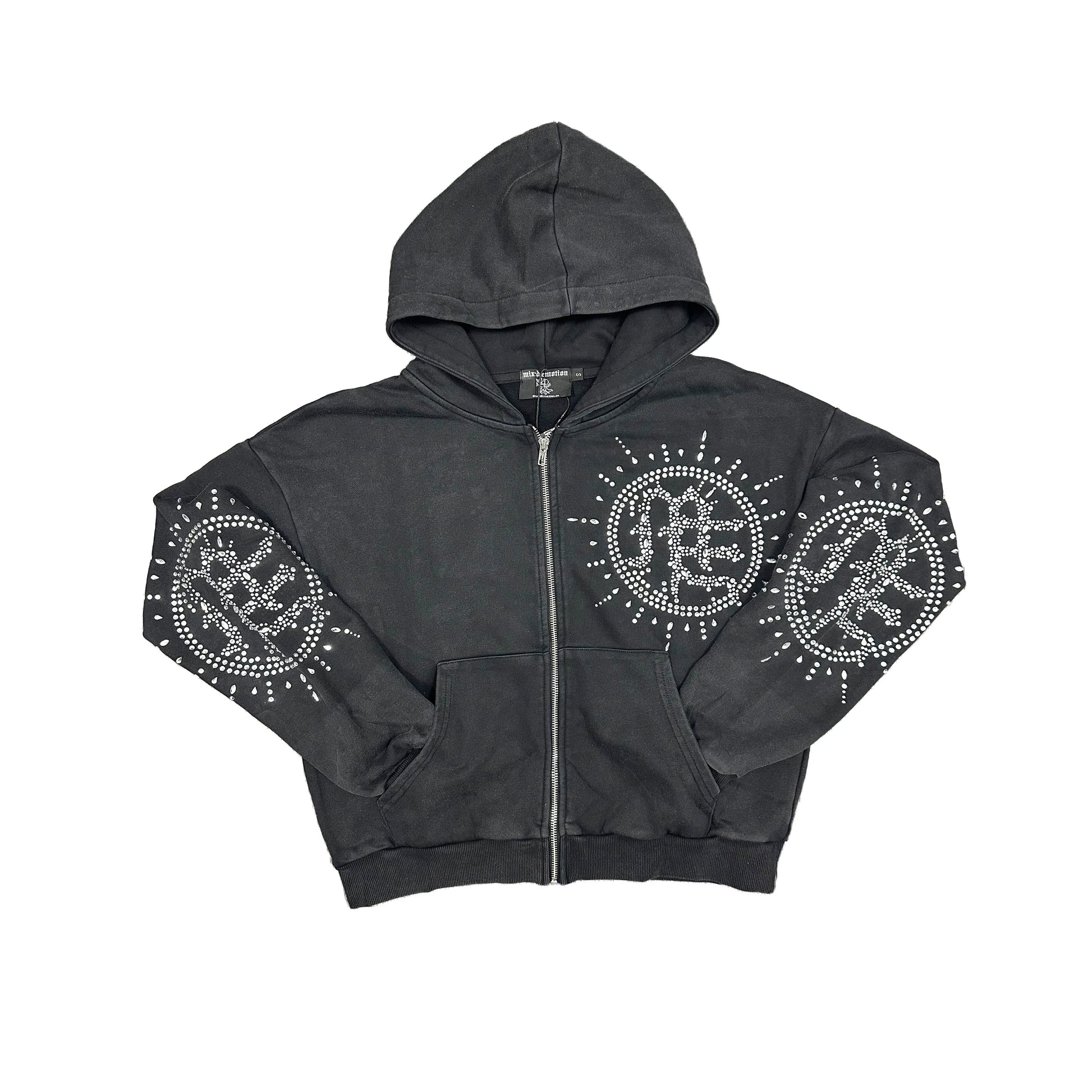 Mixed Emotion Eclipse Stone Hoodie front