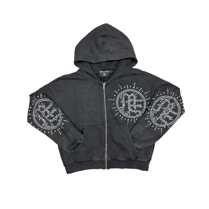 Mixed Emotion Eclipse Stone Hoodie front