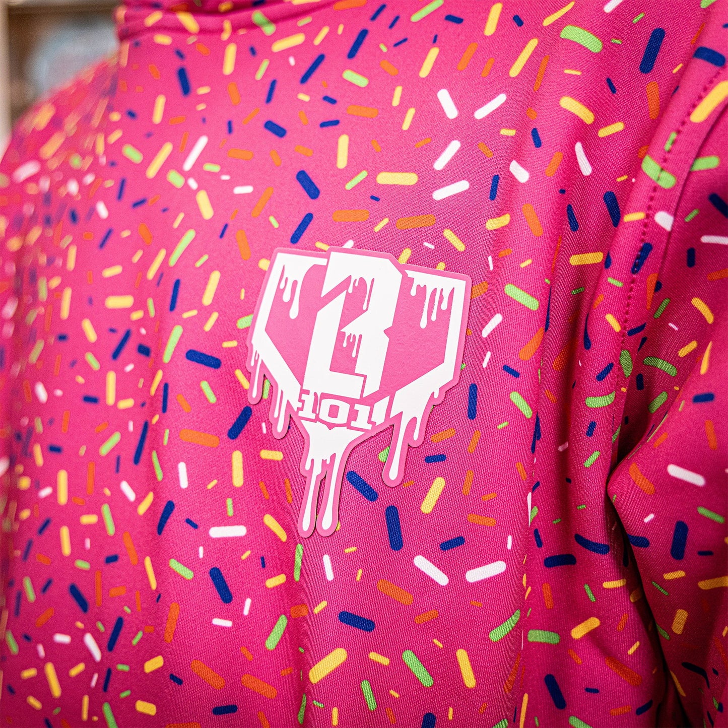 BL101 Ice Cream Youth Hoodie chest view