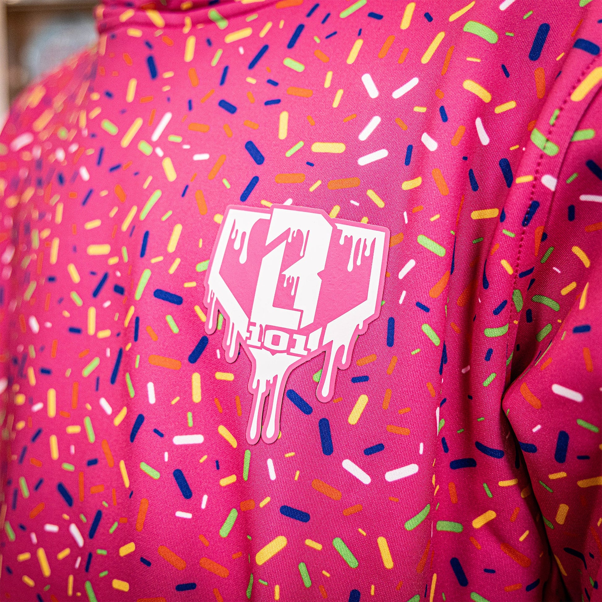 BL101 Ice Cream Youth Hoodie chest view