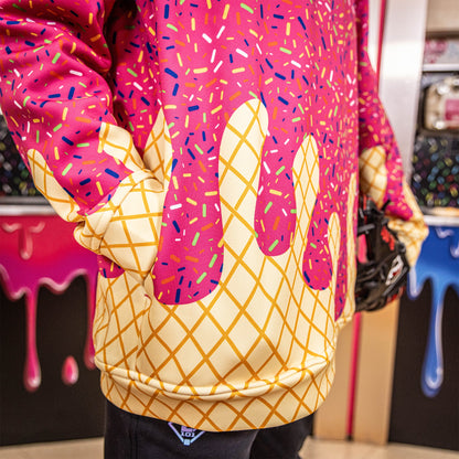 BL101 Ice Cream Youth Hoodie bottom hoodie trim