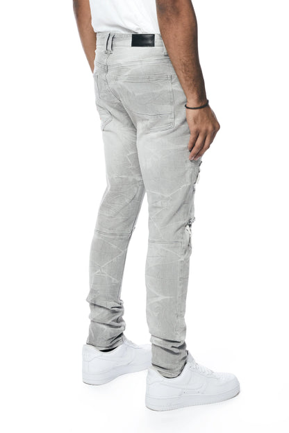 Men's Lightening Effect Jeans