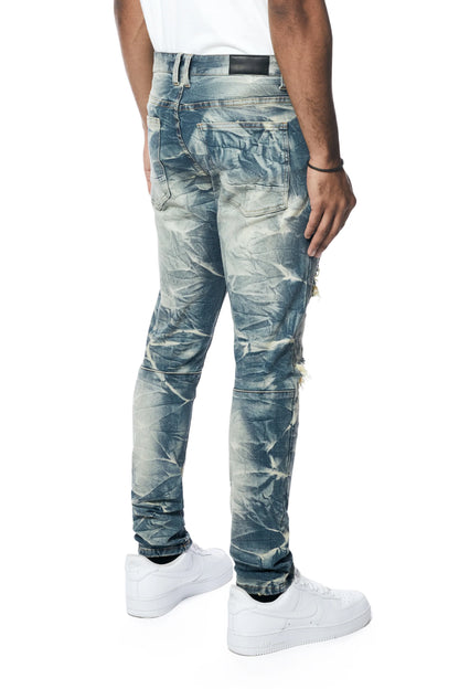 Men's Lightening Effect Jeans