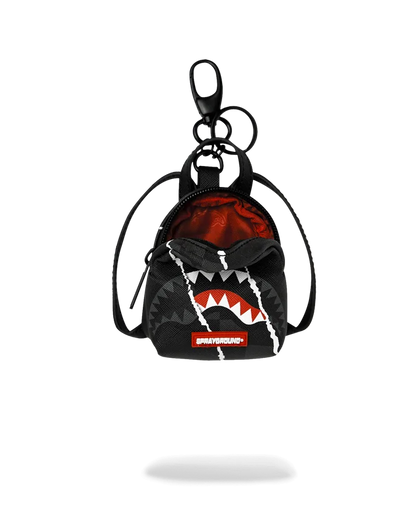 Sprayground Shark Slash Backpack Keychain inside