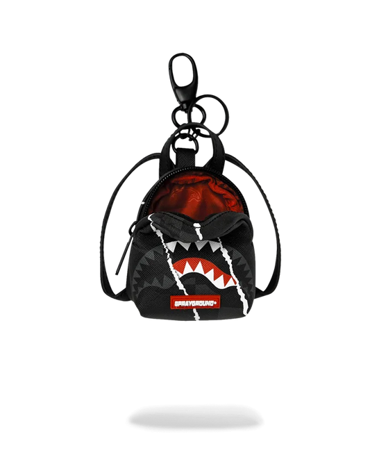 Sprayground Shark Slash Backpack Keychain inside