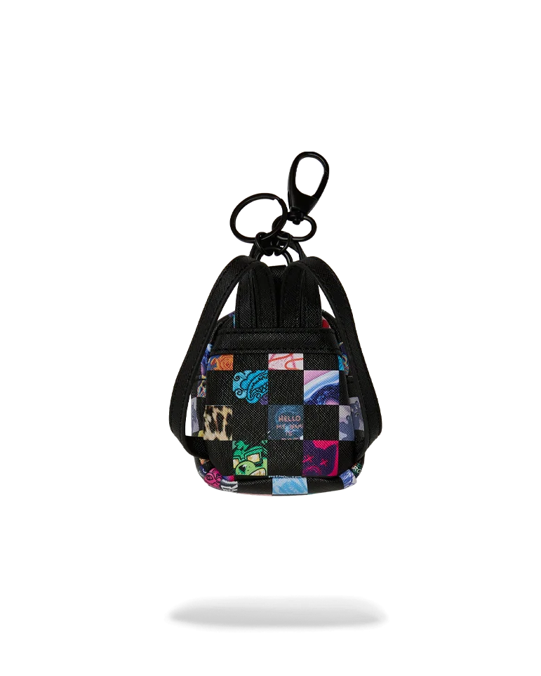 Sprayground Sharkverse Universe Backpack Keychain back