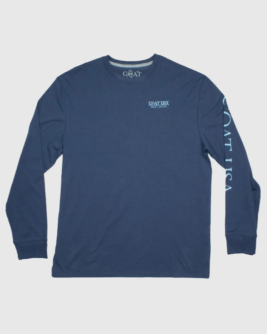 Goat USA Lexington Long Sleeve Tee front view 