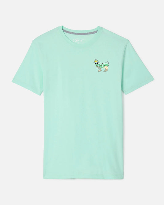 Goat USA Mint Chip Tee front view