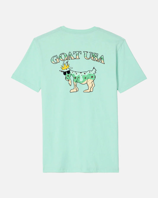 Goat USA Mint Chip Tee back view