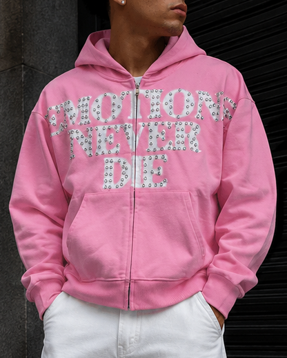 Mixed Emotion 'End' Rhinestone Hoodie – epicstores Mixed Emotion 'End' Rhinestone Hoodie – epicstores