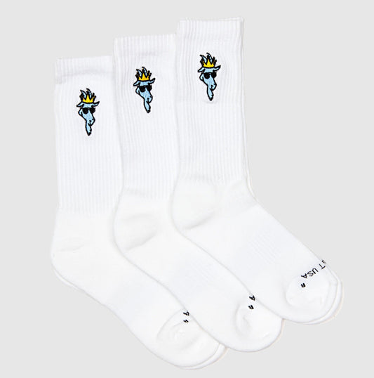 Goat USA OG Socks (3 PACK) YOUTH front view