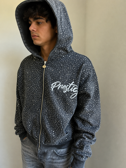 Prestige Diamond Zip Hoodie