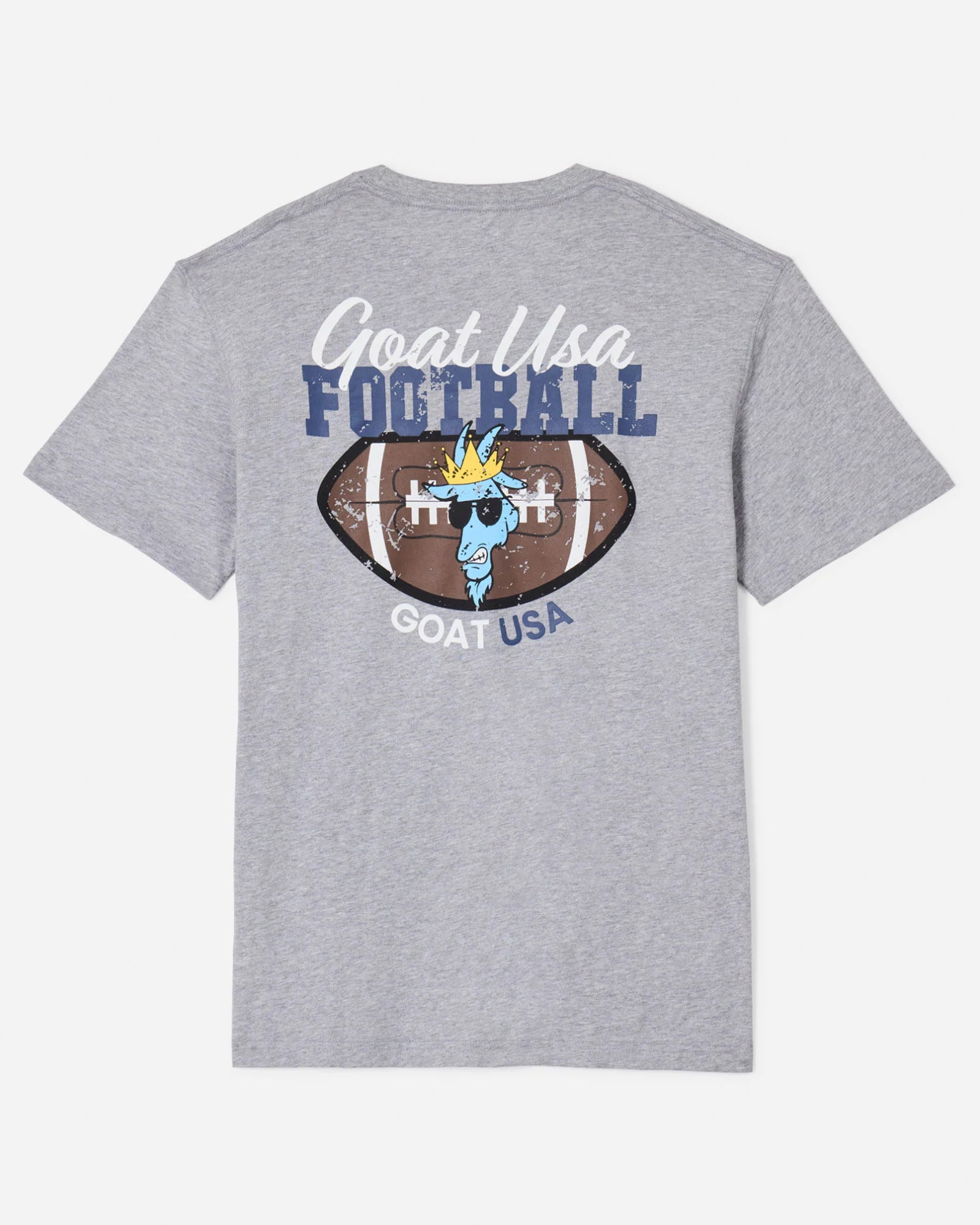 Goat USA Game Time Football Tee back view