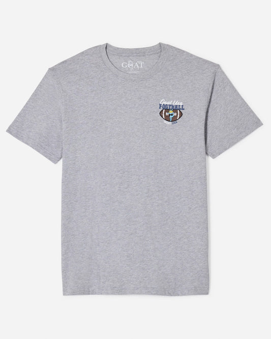 Goat USA Game Time Football Tee front view