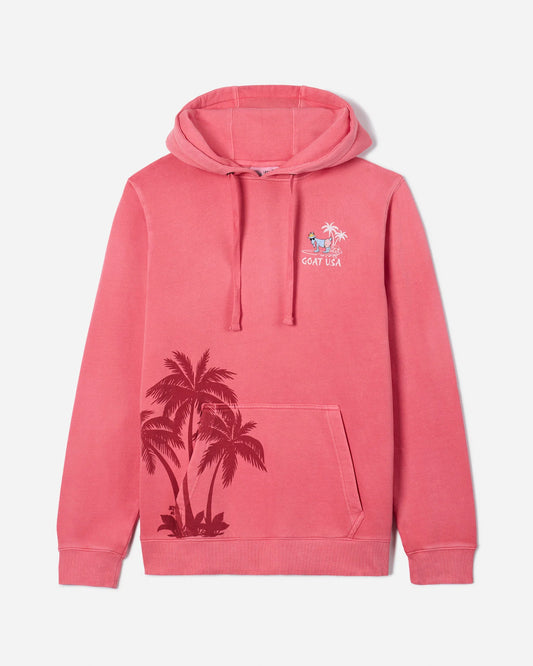 Goat USA Summer Surf Hooded Sweatshirt front view