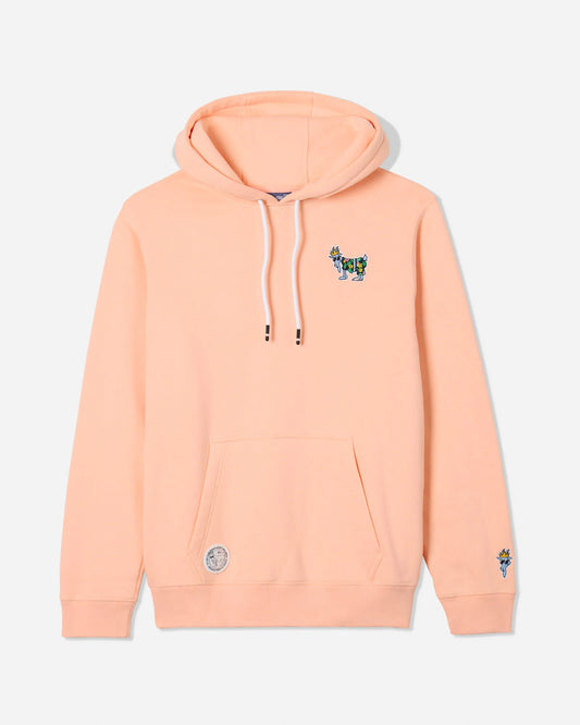 Goat USA Vacation Hooded Sweatshirt front view
