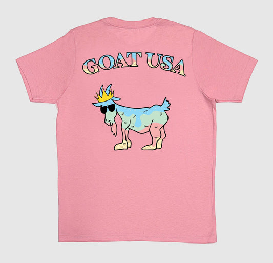 Goat USA Ice Cream Tee back view