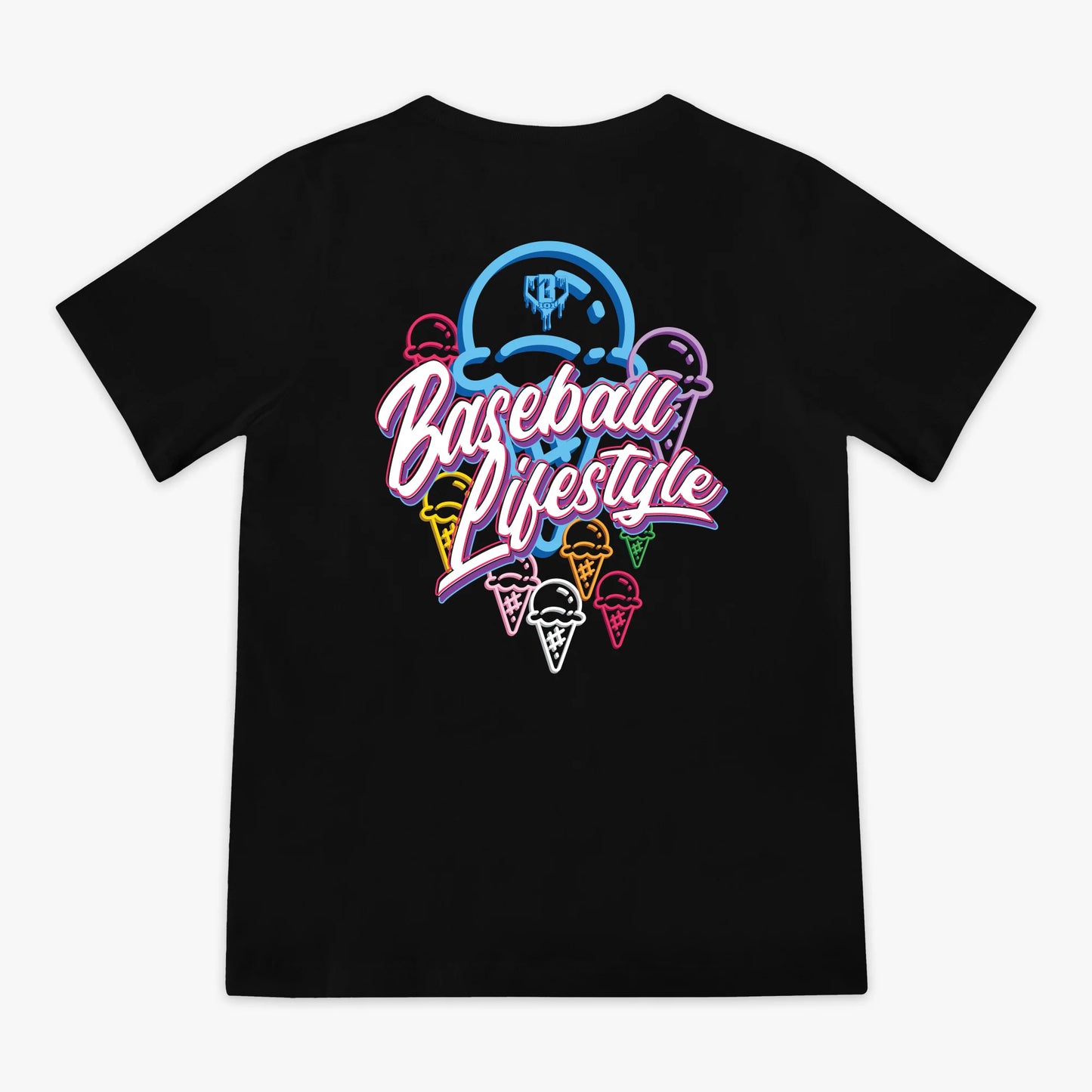Baseball Lifestyle 101 BL101 Ice Cream Youth Tee