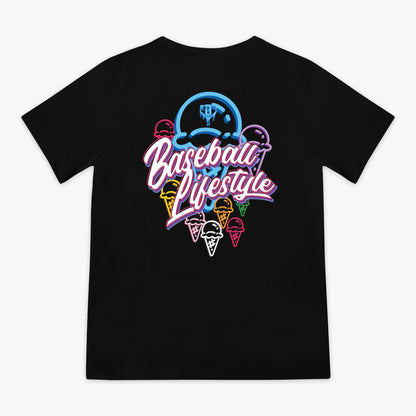Baseball Lifestyle 101 BL101 Ice Cream Youth Tee