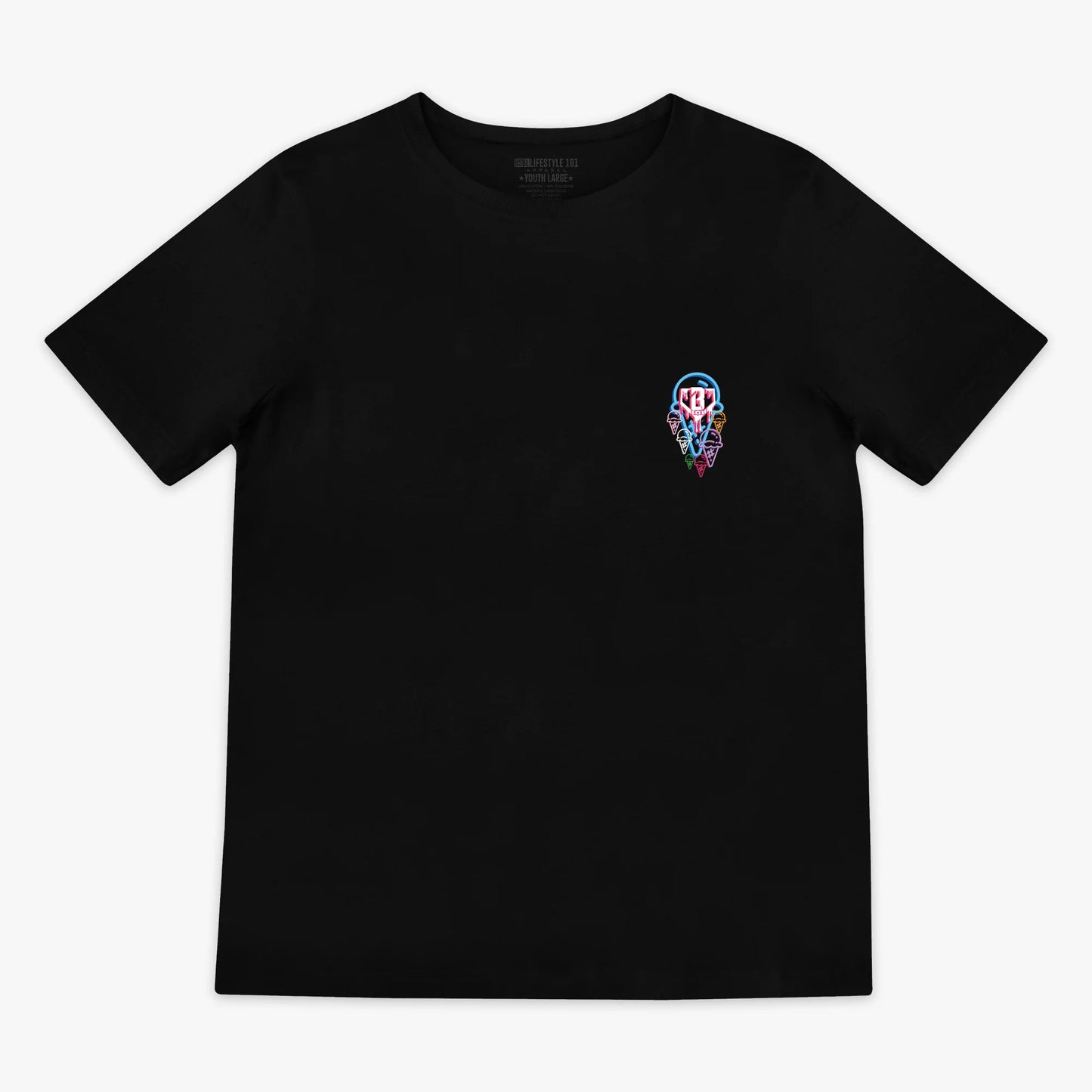 Baseball Lifestyle 101 BL101 Ice Cream Youth Tee