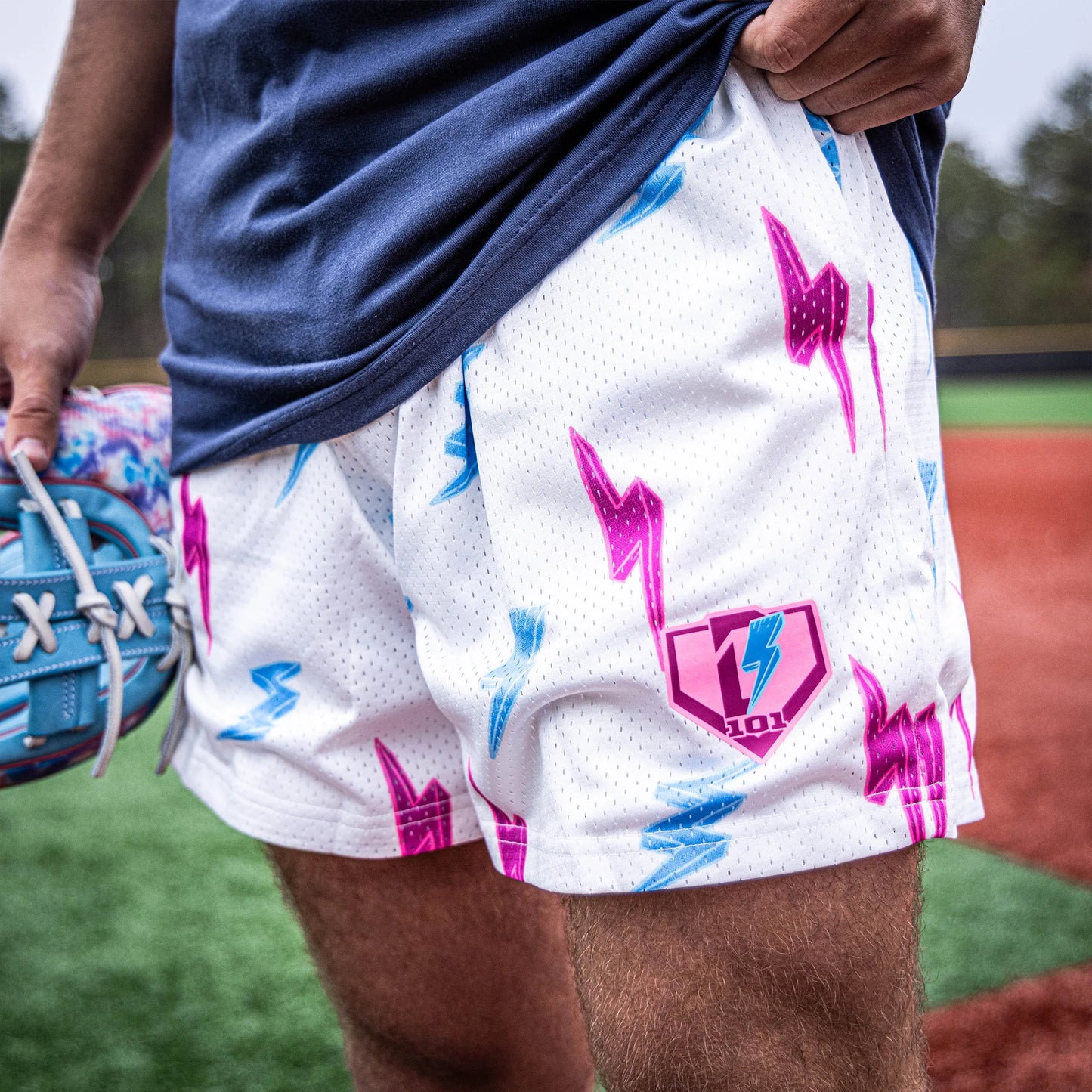 BL101 Rain Delay Youth Mesh Shorts