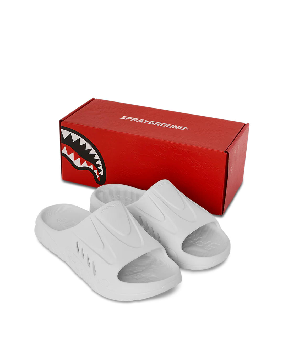 Sprayground Shark Slides | Lightweight EVA Slides | EPIC with box