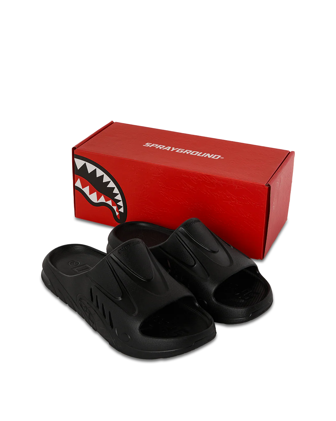Sprayground Shark Slides | Lightweight EVA Slides | EPIC with  box