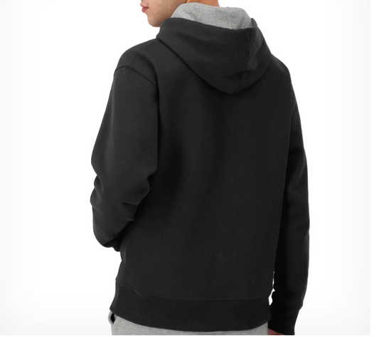 Men's Tonal Script Hoodie back view