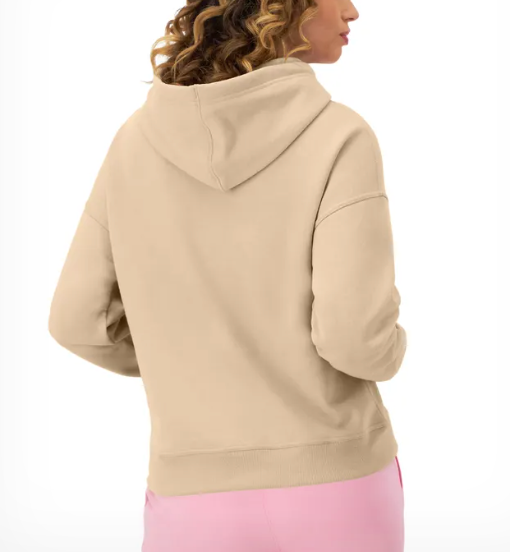 Women's Tonal Script Hoodie back view