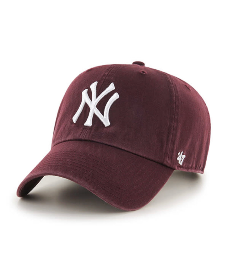 47 Brand New York Yankees Clean Up Hat front view