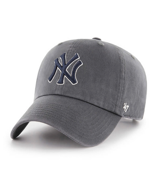 47 Brand  New York Yankees Clean Up Hat front view