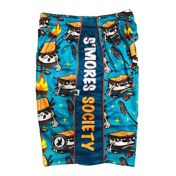Flow Society Boys' S’mores Society Mesh Shorts side view