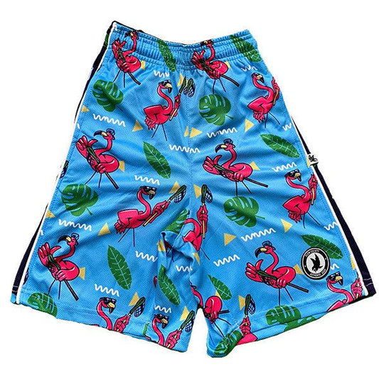 Flow Society Boys' Flamingo Flow Attack Shorts front view