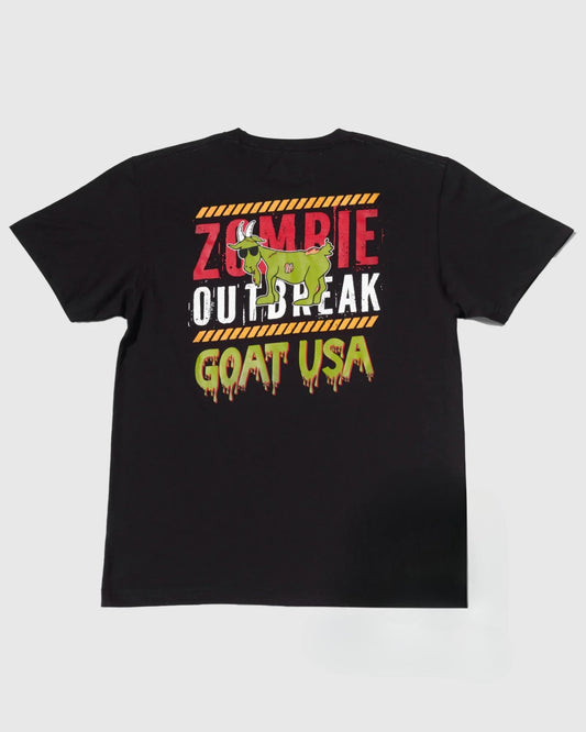 Goat USA Zombie Tee back view