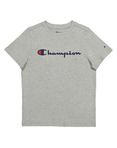 Big Kids' Script Logo Short-Sleeve Tee